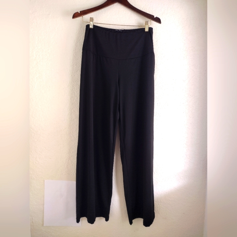 Arolina Wide Leg Stretchy Yoga Pants - Picture 3 of 6